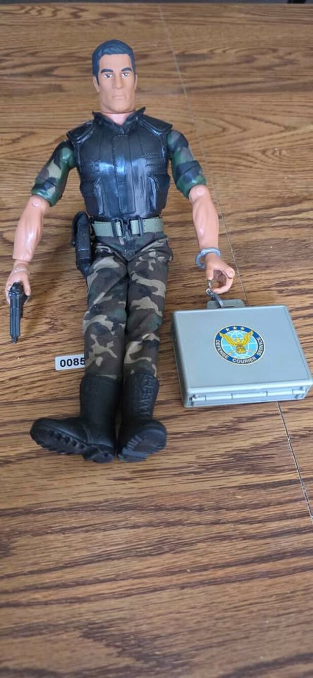 Vintage G.I. Joe Defense Courier Action Figure